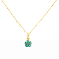 COLLAR MACA, con piedras naturales.