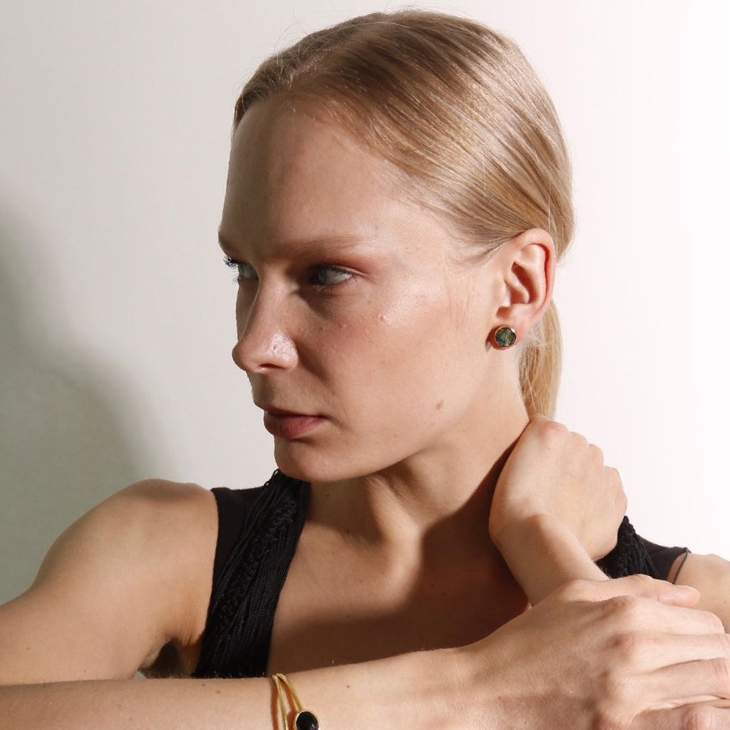 MIA, ARETES CON PIEDRAS NATURALES