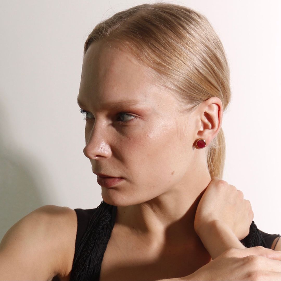 MIA, ARETES CON PIEDRAS NATURALES