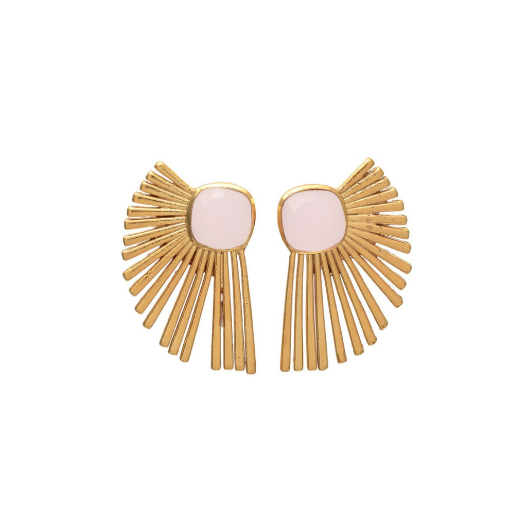 STELLA, aretes con piedras naturales