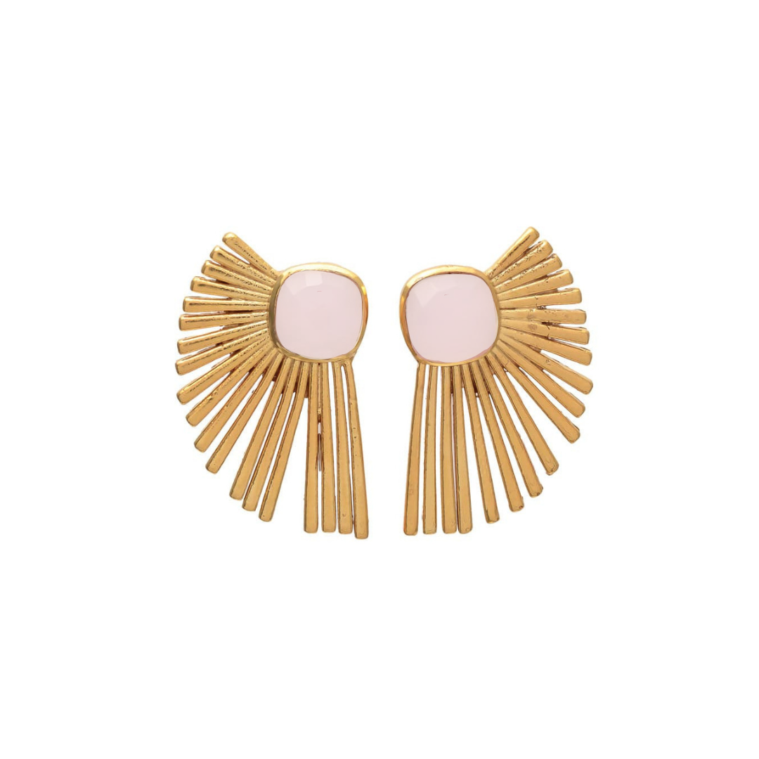STELLA, aretes con piedras naturales