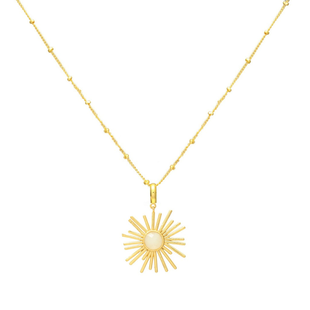 COLLAR ALESSIA  con piedras naturales