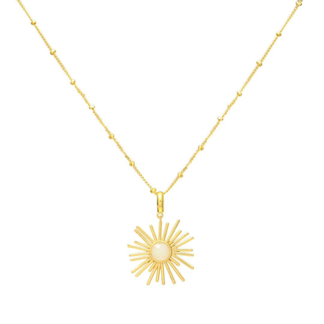 COLLAR ALESSIA  con piedras naturales