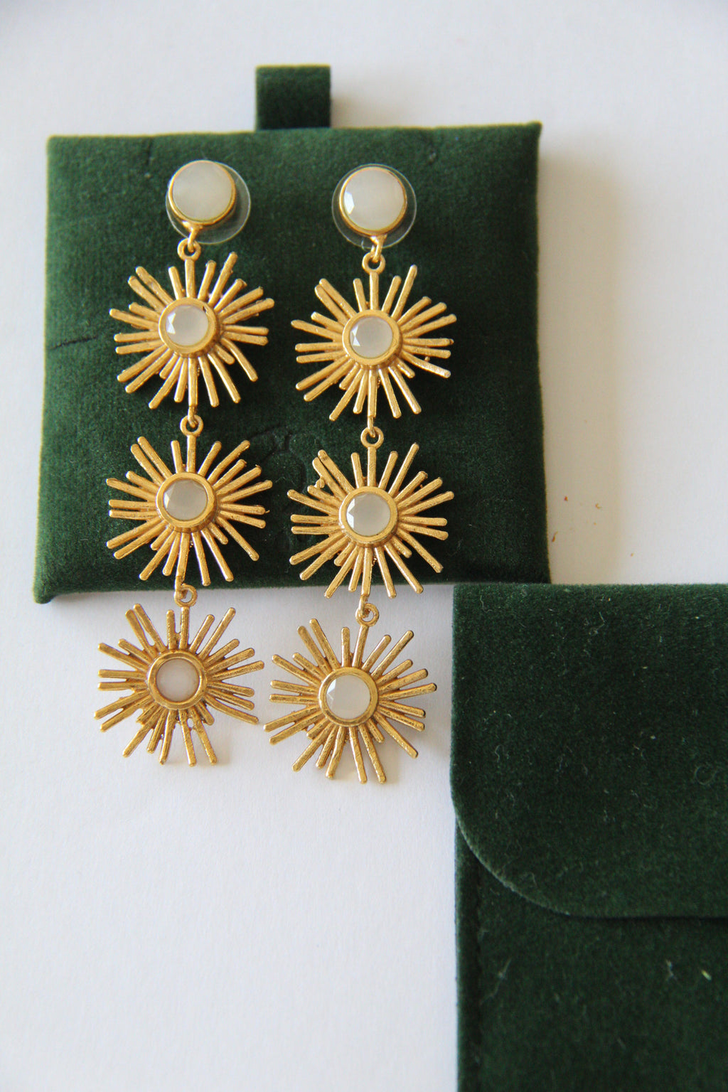 ALEXA, ARETES CON PIEDRAS NATURALES