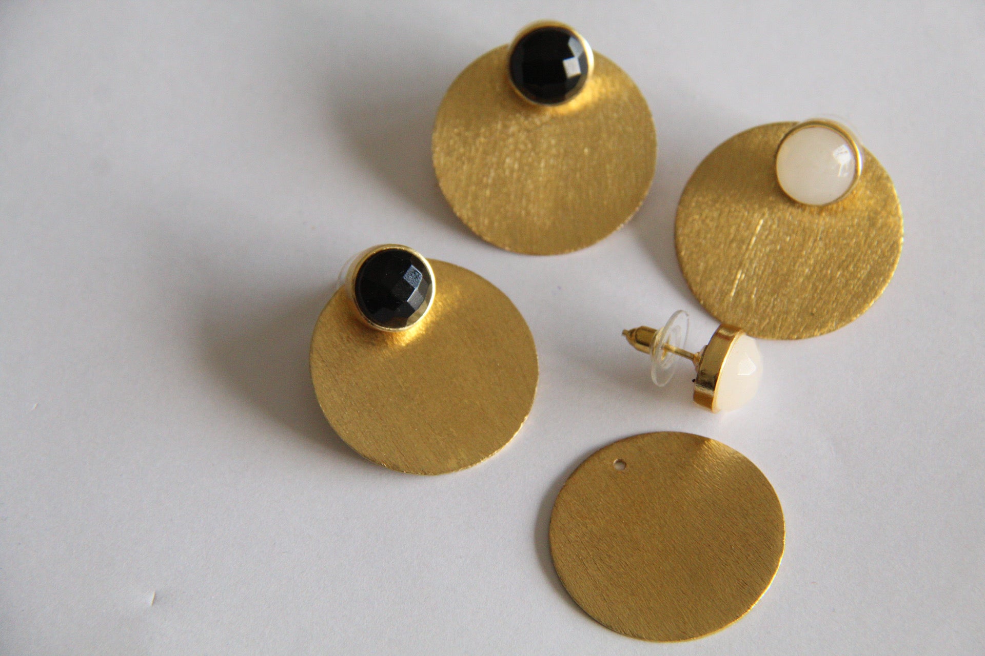 MINI TATIANA, ARETES DESMONTABLES CON PIEDRAS NATURALES