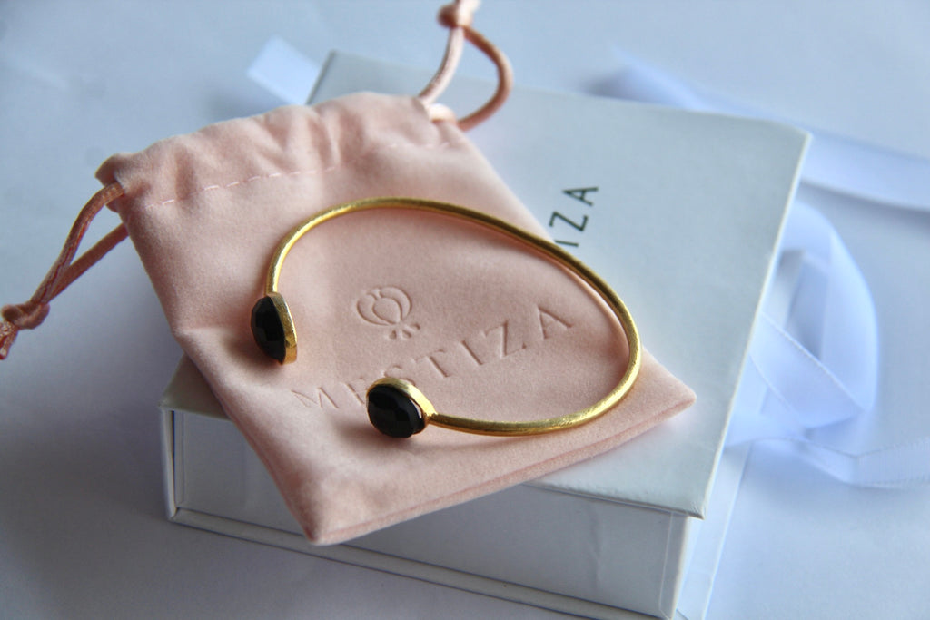 CLOE, BRAZALETE CON PIEDRA NATURAL