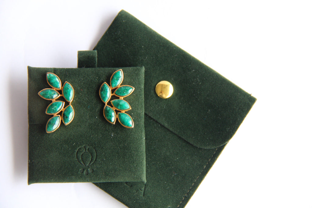 SOFIA, aretes con piedras naturales