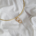 COLLAR LARISSA, desmontable con piedras naturales.