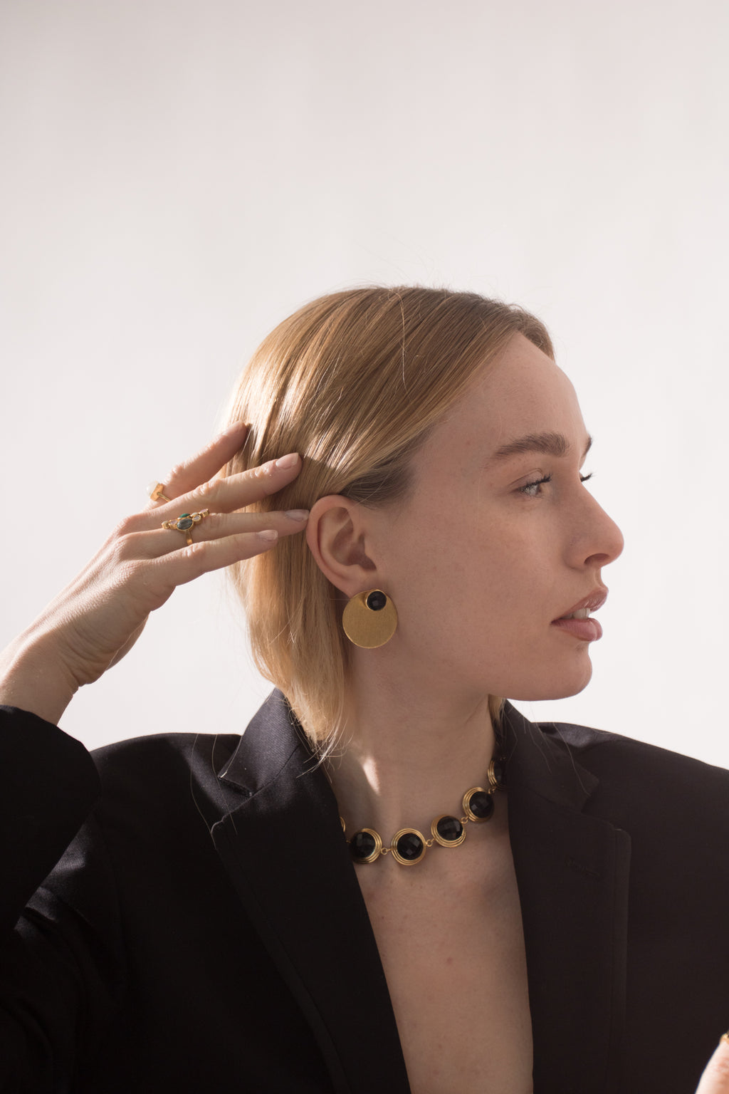 MINI TATIANA, ARETES DESMONTABLES CON PIEDRAS NATURALES