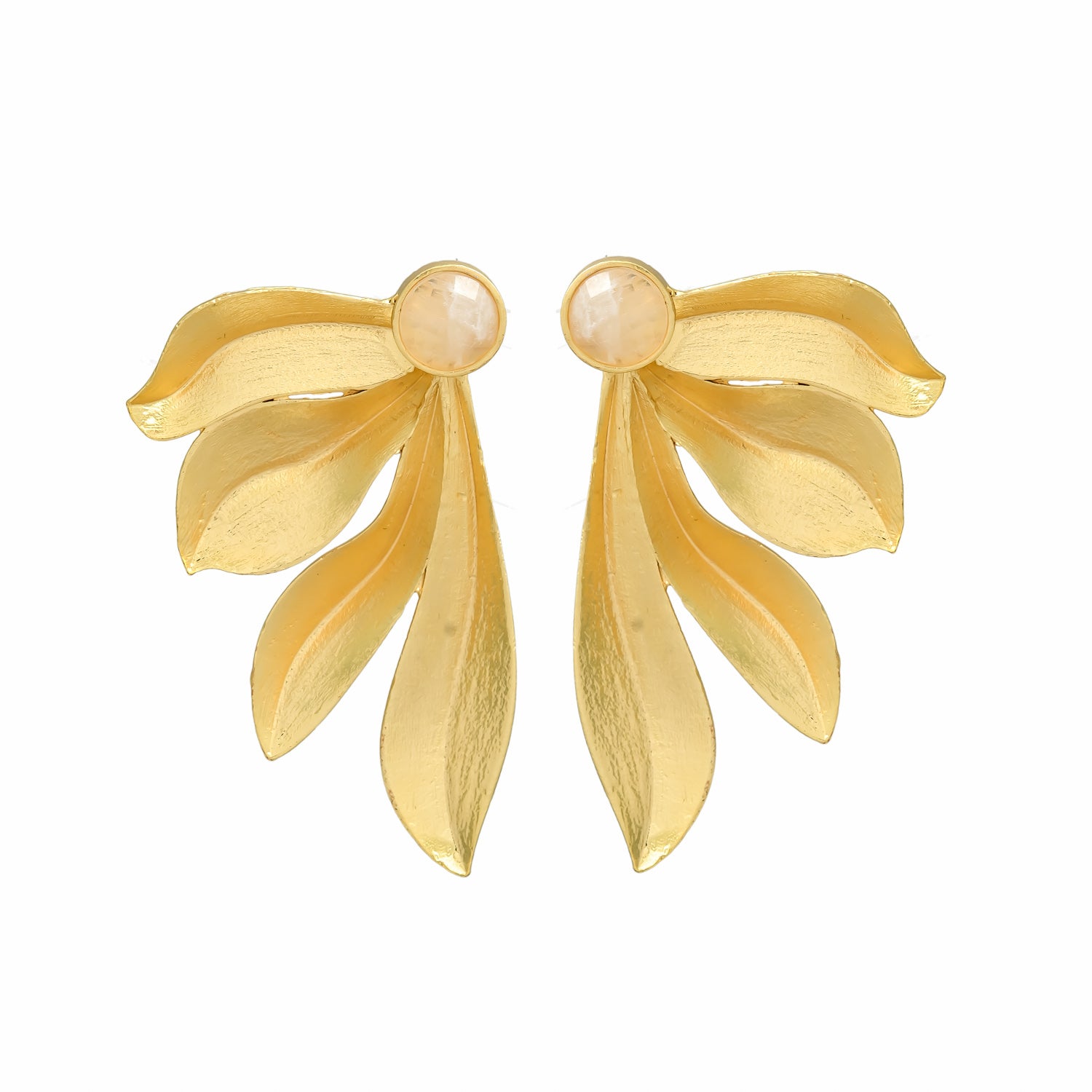 LEONORA, ARETES CON PIEDRAS NATURALES