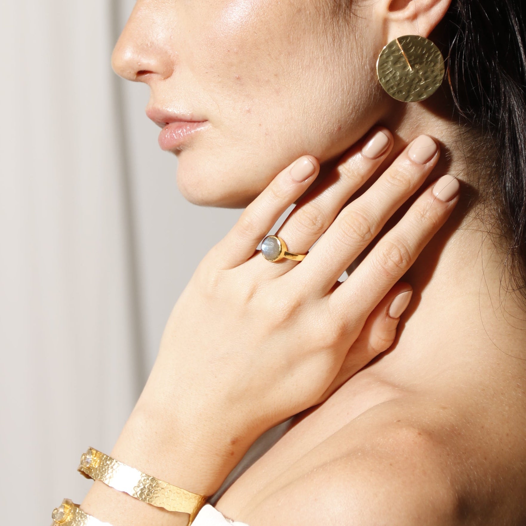 ANNA, ANILLO CON PIEDRAS NATURALES