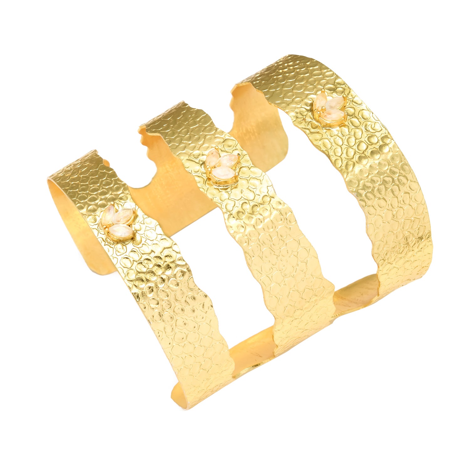 RUA,BRAZALETE PIEDRAS NATURALES Y BAÑO DE ORO