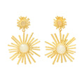ALESSIA, ARETES CON PIEDRAS NATURALES