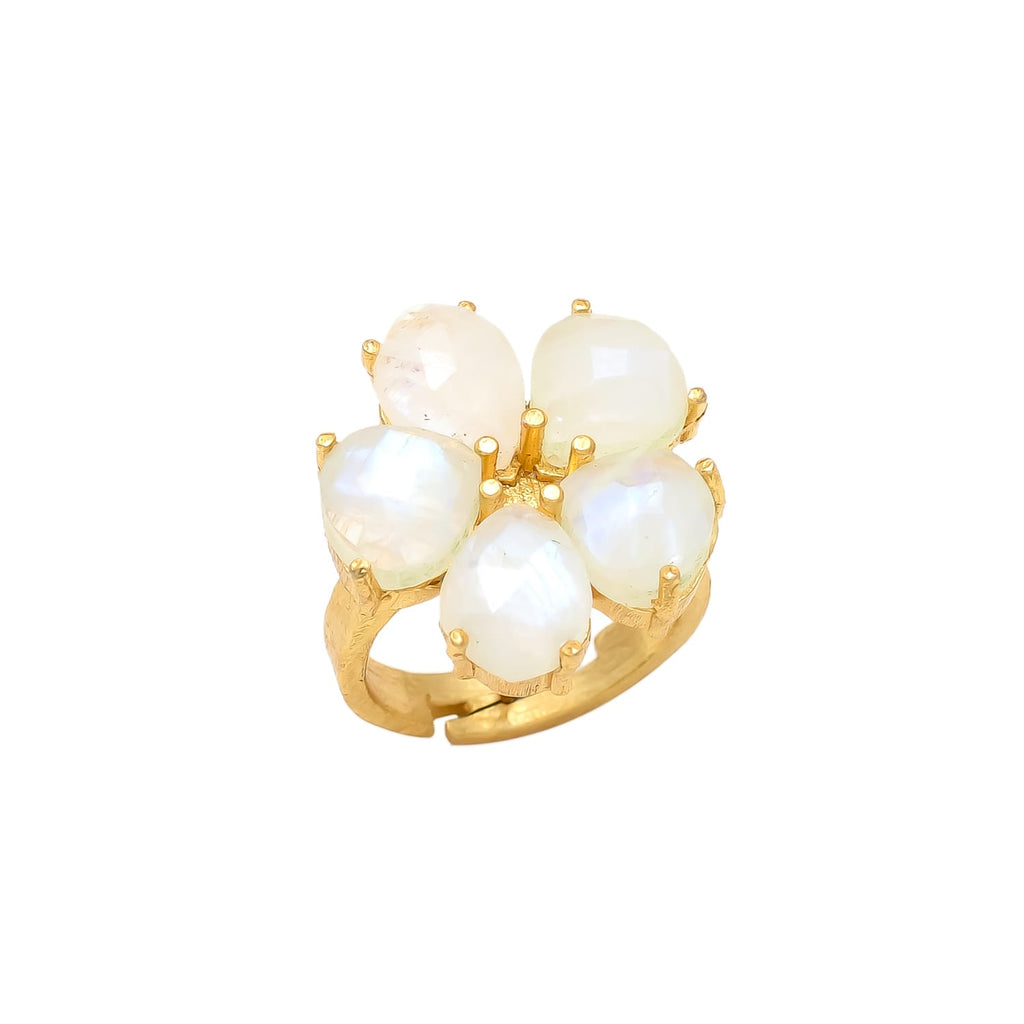 FLORENTINA, ANILLO CON PIEDRAS NATURALES