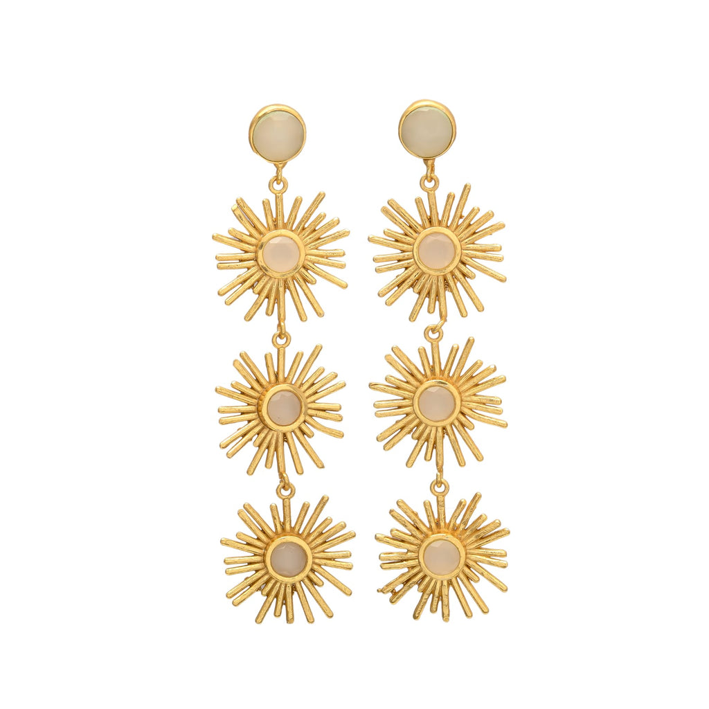 ALEXA, ARETES CON PIEDRAS NATURALES