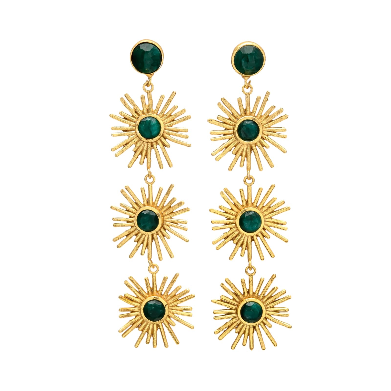 ALEXA, ARETES CON PIEDRAS NATURALES