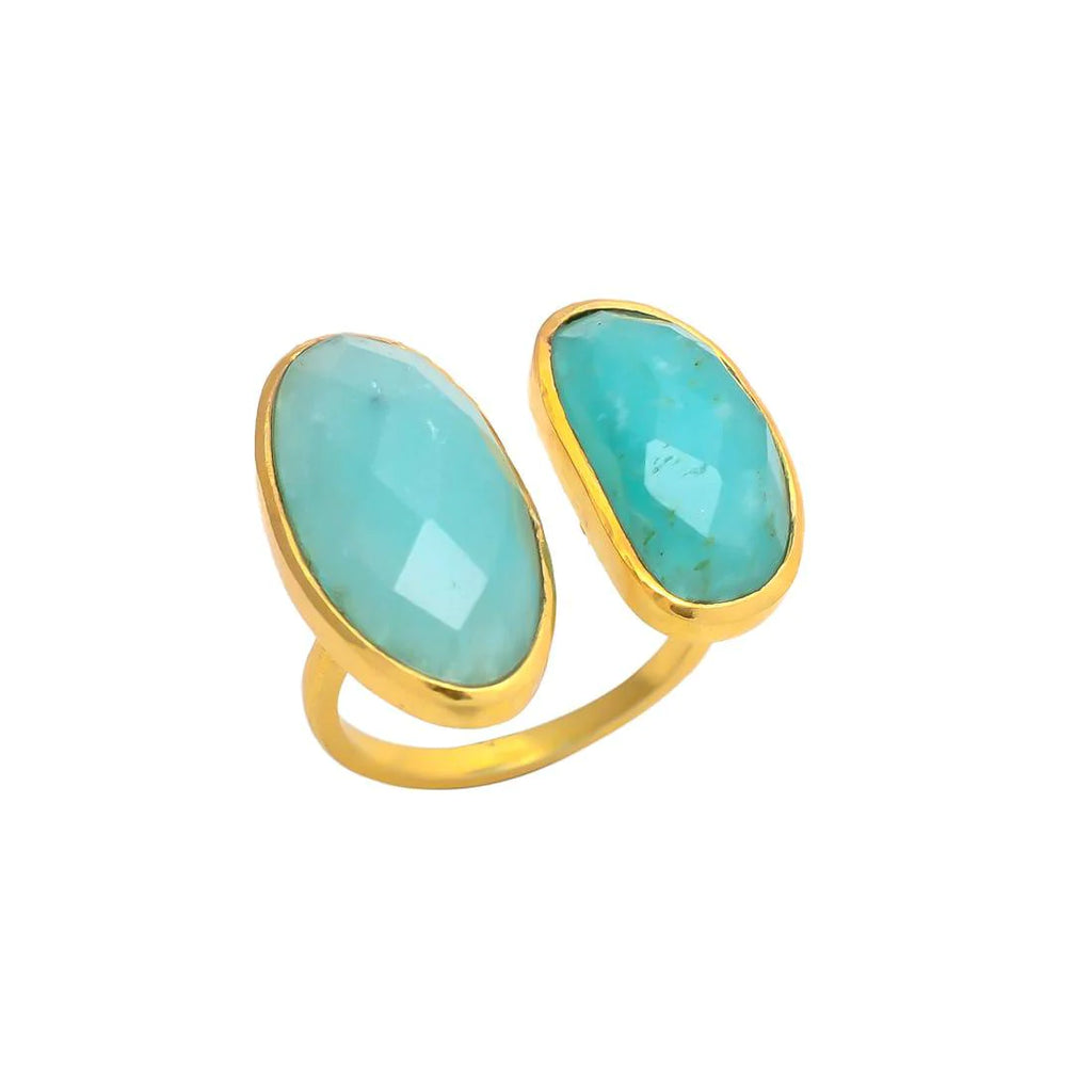 ALLEGRA, ANILLO CON PIEDRAS NATURALES