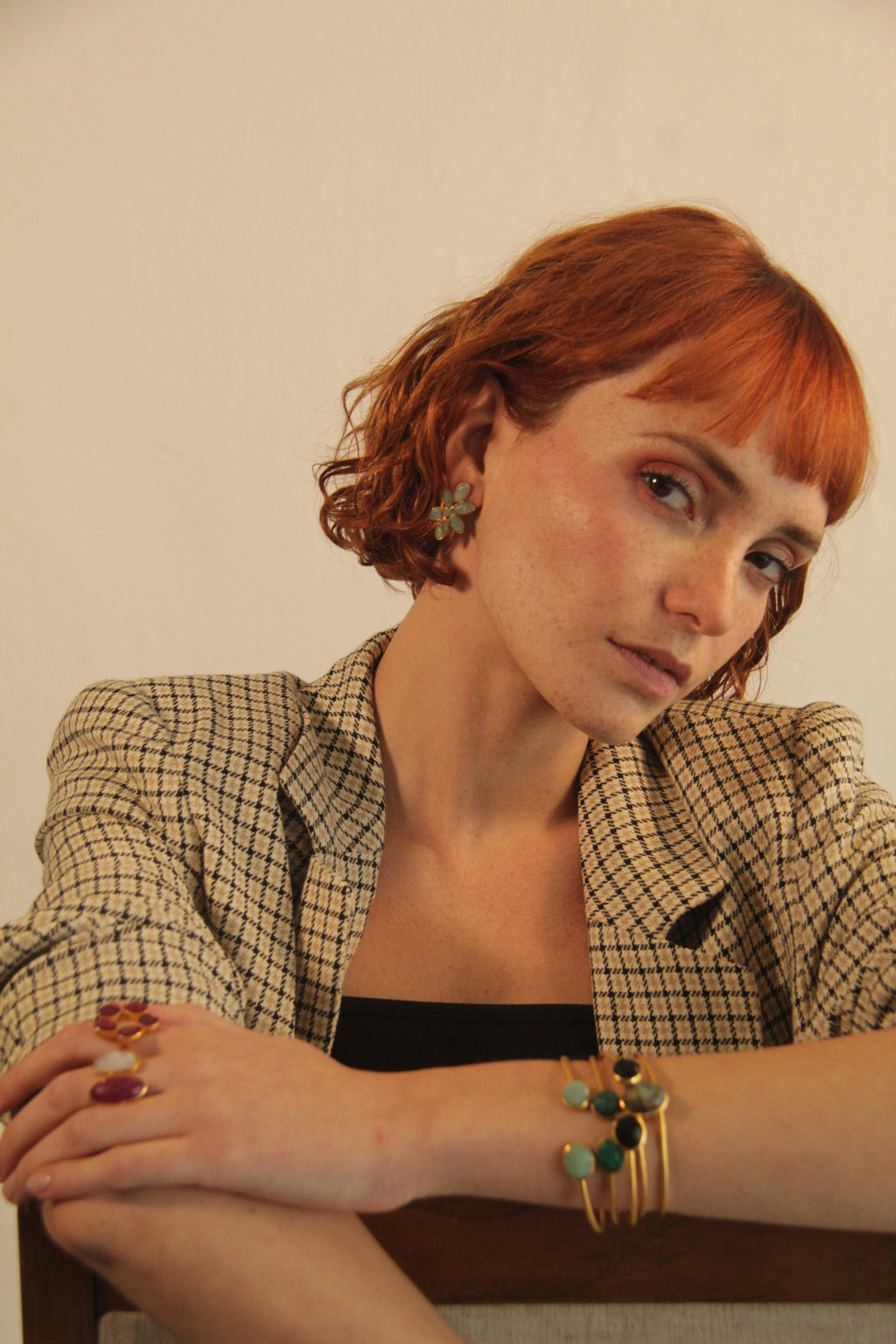 SKY, ARETES CON PIEDRAS NATURALES