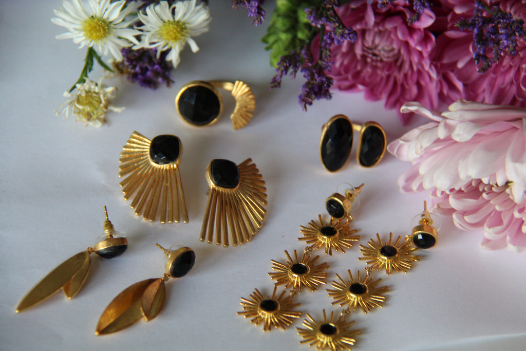 ALEXA, ARETES CON PIEDRAS NATURALES