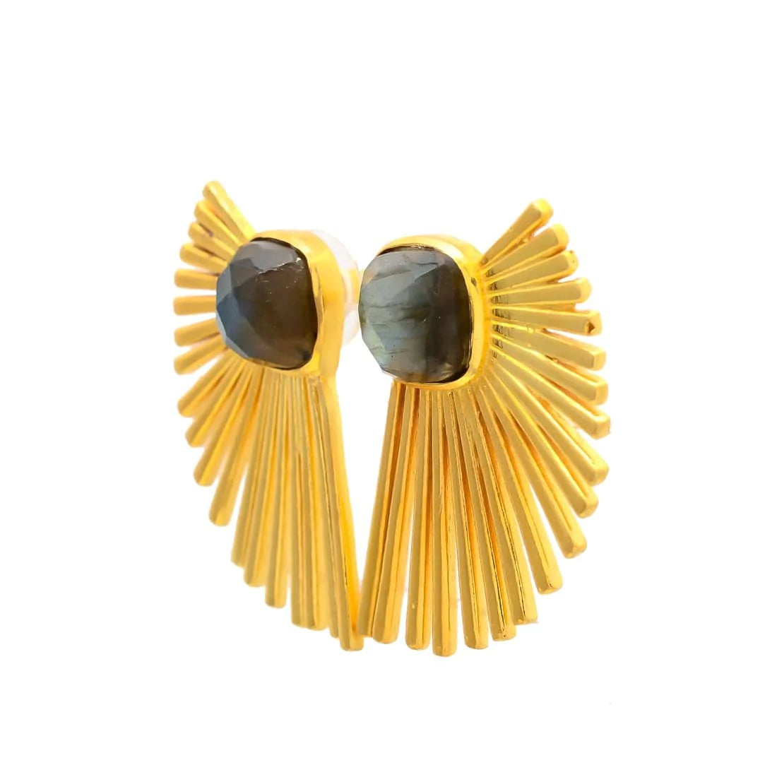 STELLA, aretes con piedras naturales